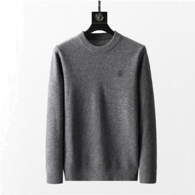 Louis vuitton  Mens Casual Wool Sweaters Gray - 루이비통 2021 남성 캐쥬얼 울 스웨터 Lou03791x Size(m - 3xl) 그레이