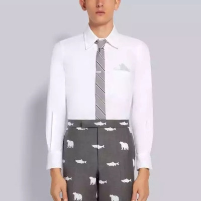 Thom Browne Mens Dress Shirts - 톰브라운 남성 클래식 셔츠 - thom1502x