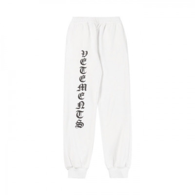 Vetements  Mm/Wm Casual Cotton Pants White - 베트멍 2021 남/녀 캐쥬얼 코튼 팬츠 Vet0229x Size(xs - l) 화이트