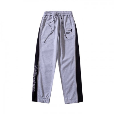 Balenciaga  Mens Logo Casual Training Pants Gray - 발렌시아가 2021 남성 로고 캐쥬얼 트레이닝 팬츠 Bal01252x Size(m - 2xl) 그레이