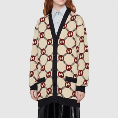 Gucci Womens Trendy V-neck Cardigan - 구찌 여성 트렌디 브이넥 가디건 - guc4506x