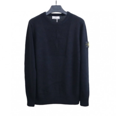 Stone Island  Mens Casual Crew-neck Sweaters Black - 스톤아일랜드 2021 남성 캐쥬얼 크루넥 스웨터 Sto0422x Size(m - 2xl) 블랙