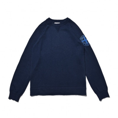 Stone Island  Mens Casual Crew-neck Sweaters Navy - 스톤아일랜드 2021 남성 캐쥬얼 크루넥 스웨터 Sto0444x Size(m - 2xl) 네이비