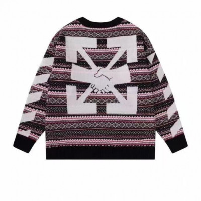 Off-white Unisex Brush Sweater - 오프화이트 남/녀 브러쉬 스웨터 - off811x