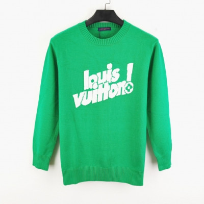 Louis vuitton  Mens Casual Wool Sweaters Green - 루이비통 2021 남성 캐쥬얼 울 스웨터 Lou03880x Size(xs - l) 그린