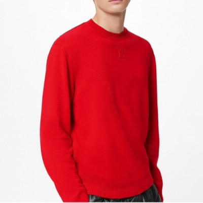 Louis vuitton  Mm/Wm Casual Sweaters Red - 루이비통 2021 남/녀 캐쥬얼 스웨터 Lou03882x Size(s - xl) 레드