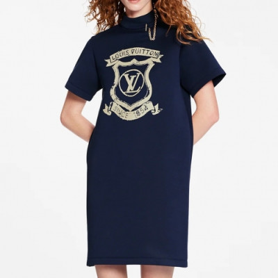 Louis vuitton  Ladies Trendy One-pieces Navy - 루이비통  여성 트렌디 원피스 Lou03887x Size(s) 네이비