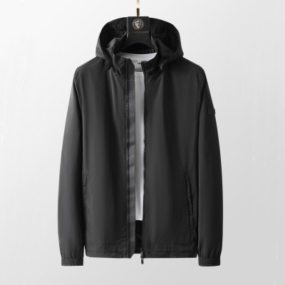 제냐 남성 모던 블랙 자켓 - Mens Black Jackets - zeg0326x