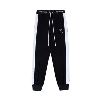 루이비통 남성 캐쥬얼 블랙 팬츠 - Mens Black Pants - lou04047x