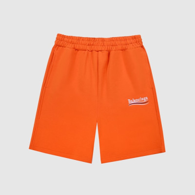 발렌시아가 남성 캐쥬얼 오렌지 반바지 - Mens Orange  Half-pants - bal01356x