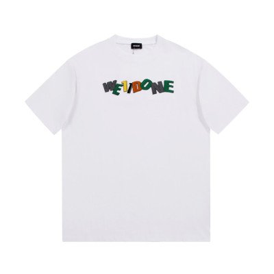 웰던 남/녀  크루넥 화이트 반팔티 - Unisex White Tshirts - wel0052x