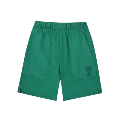 아미 남성 캐쥬얼 그린 반바지 - Mens Green Half-pants - ami0277x