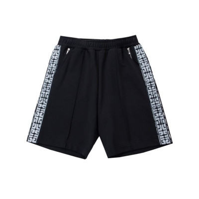 지방시 남성 캐쥬얼 블랙 반바지 - Mens Black Half-pants - giv0670x