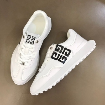 지방시 남성 이니셜 화이트 스니커즈 - Mens White Sneakers - giv0686x