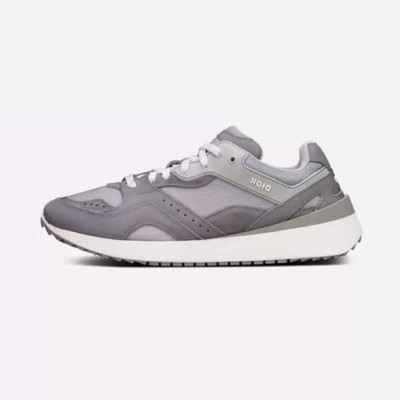 디올 남/녀 오블리크 그레이 스니커즈 - Unisex Gray Sneakers - dio01782x