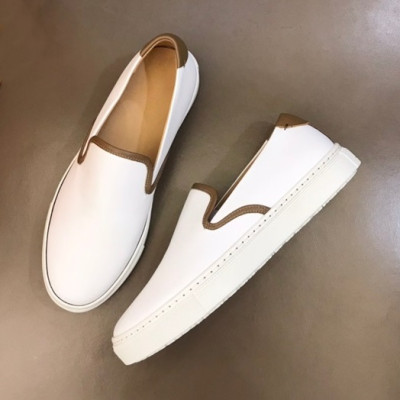 에르메스 남성 모던 화이트 로퍼 - Mens White Loafer - her0770x