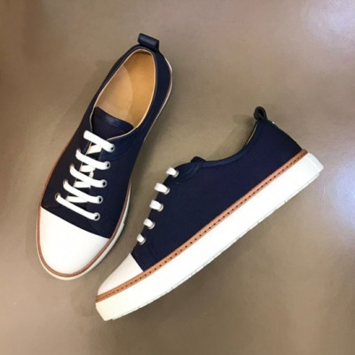 에르메스 남성 클래식 네이비 스니커즈 - Mens Navy Sneakers - her0771x