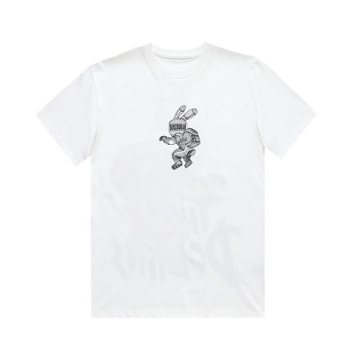 구찌 남성 화이트 크루넥 반팔티 - Mens White Tshirts - guc04853x