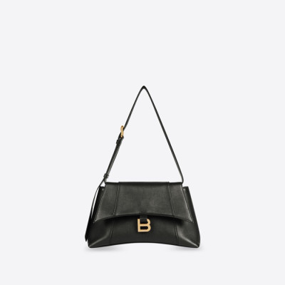 발렌시아가 여성 시그니처 블랙 숄더백 - Womens Black Shoulder Bag - bal01507x