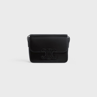 셀린느 여성 클래식 블랙 크로스백 - Womens Black Cross Bag - cel0379x