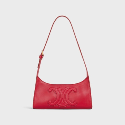 셀린느 여성 로고 레드 숄더백 - Womens Red Shoulder Bag - cel0396x