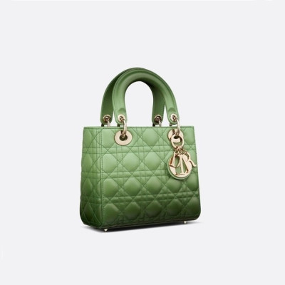 디올 여성 그린 레이디백 - Womens Green Lady Bag - dio01842x