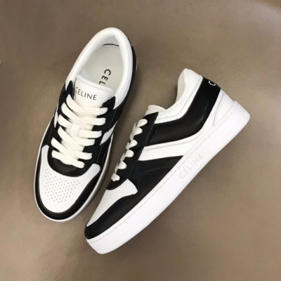 셀린느 남/녀 클래식 블랙 스니커즈 - Celine Unisex Black Sneakers - cel0431x