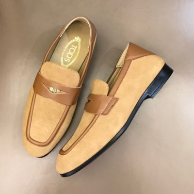 토즈 남성 모던 카멜 로퍼 - Mens Camel Loafer - toz0263x