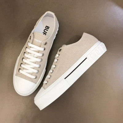 버버리 남성 빈티지 베이지 스니커즈 - Mens Beige Sneakers - bur04400x