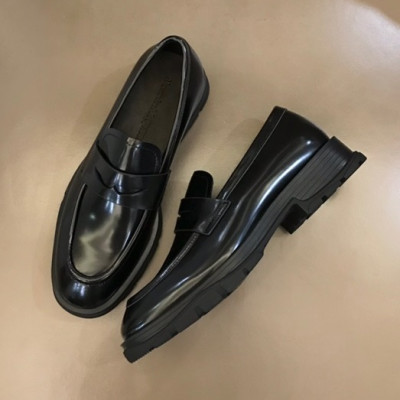 알렌산더 맥퀸 남성 블랙 로퍼 - Mens Black Loafer - alx0202x