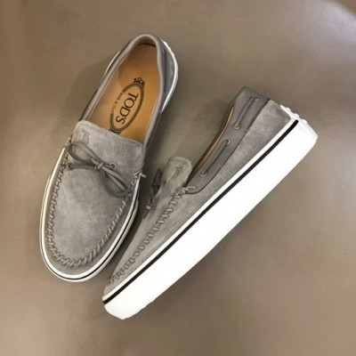 토즈 남성 리본 그레이 로퍼 - Mens Gray Loafer - toz0269x