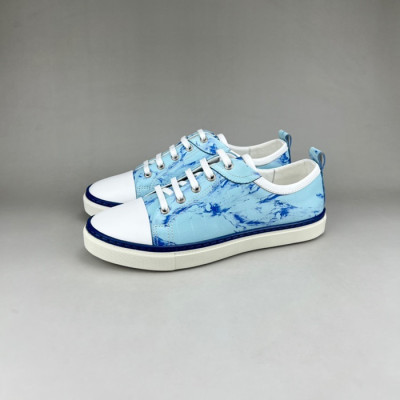 에르메스 남성 클래식 블루 스니커즈 - Mens Blue Sneakers - her0817x