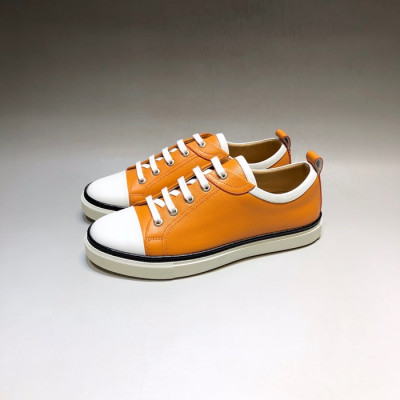 에르메스 남성 클래식 오렌지 스니커즈 - Mens Orange Sneakers - her0824x