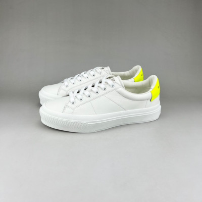 지방시 남/녀 클래식 화이트 스니커즈 - Unisex White Sneakers - giv0765x