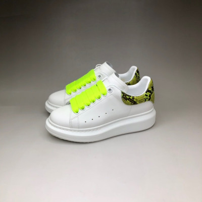 알렉산더맥퀸 남/녀 그린탭 스니커즈 - Unisex Green Sneakers - alx0122x