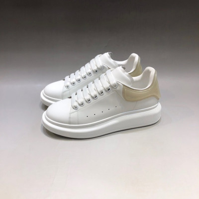 알렉산더맥퀸 남/녀 아이보리탭 스니커즈 - Unisex  Ivory Sneakers - alx0141x