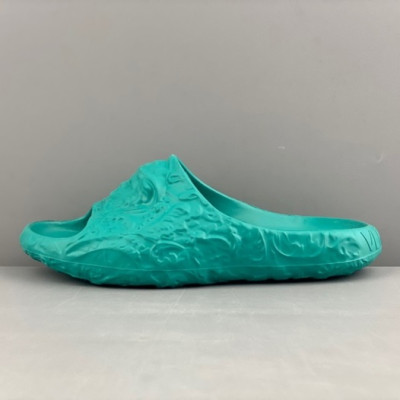 베르사체 메두사 남/녀 그린 슬리퍼 - Unisex  Green Slippers - ver0914x