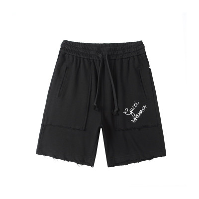 구찌 남성 캐쥬얼 블랙 반바지 - Mens Black Half-pants - guc04979x