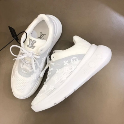 루이비통 남성 Show Up 화이트 스니커즈 - Mens White Sneakers - lou05085x