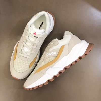 디스퀘어드 남성 트렌디 베이지 스니커즈 - Mens Beige Sneakers - dsq0029x