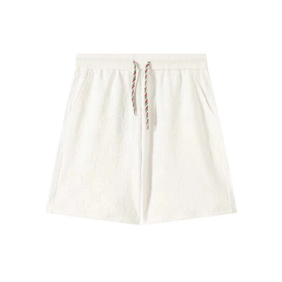 구찌 남성 캐쥬얼 화이트 반바지 - Mens White Half-pants - guc05021x