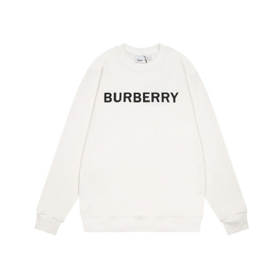 버버리 남성 화이트 맨투맨 - Burberry Mens White Tshirts - bur4481x