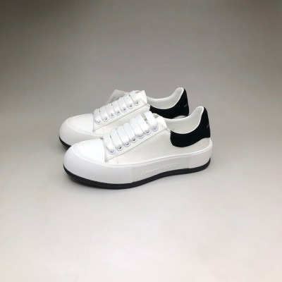 알렉산더맥퀸 남/녀 블랙 스니커즈 - Unisex Black Sneakers - alx0153x