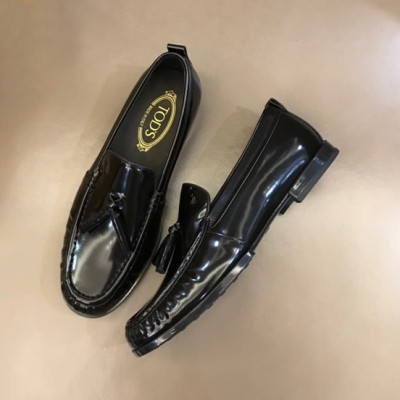 토즈 남성 블랙 테슬 로퍼 - Mens Black Loafer - toz0282x