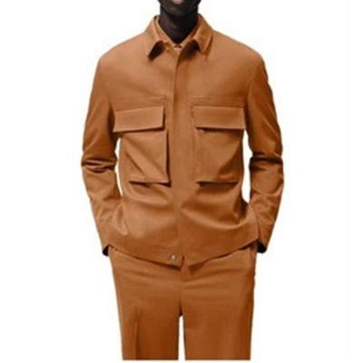 제냐 남성 모던 카멜 자켓 - Mens Camel Jackets - zeg0396x