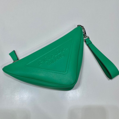 프라다 여성 그린 파우치 - Prada Womens Green Pouch - pra02795x