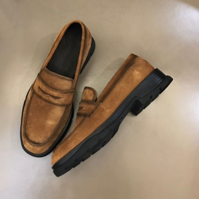 알렉산더맥퀸 남성 히든 카멜 로퍼 - Mens Camel Loafer -alx0177x