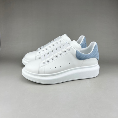 알렉산더맥퀸 남/녀 블루탭 스니커즈 - Unisex Blue Sneakers - alx0186x