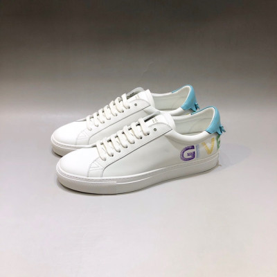 지방시 남/녀 클래식 화이트 스니커즈 - Unisex White Sneakers - giv0836x