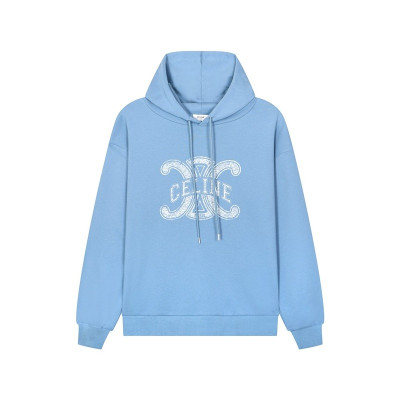 셀린느 남성 캐쥬얼 블루 후드티 - Mens Blue Hoodie - cel0500x